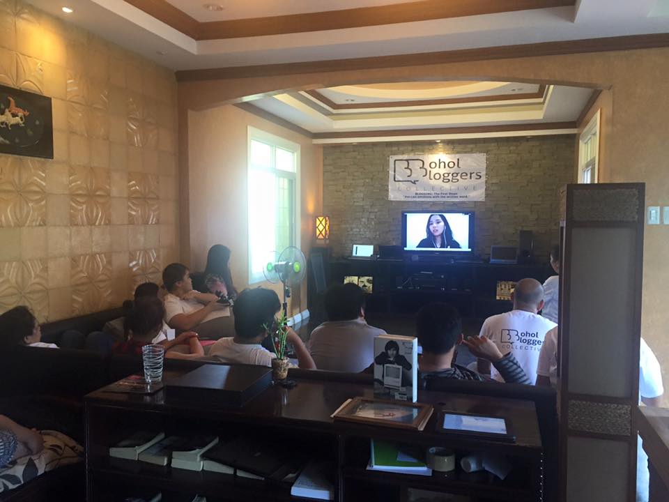 I'm not Skyping with them; pre-recorded my 